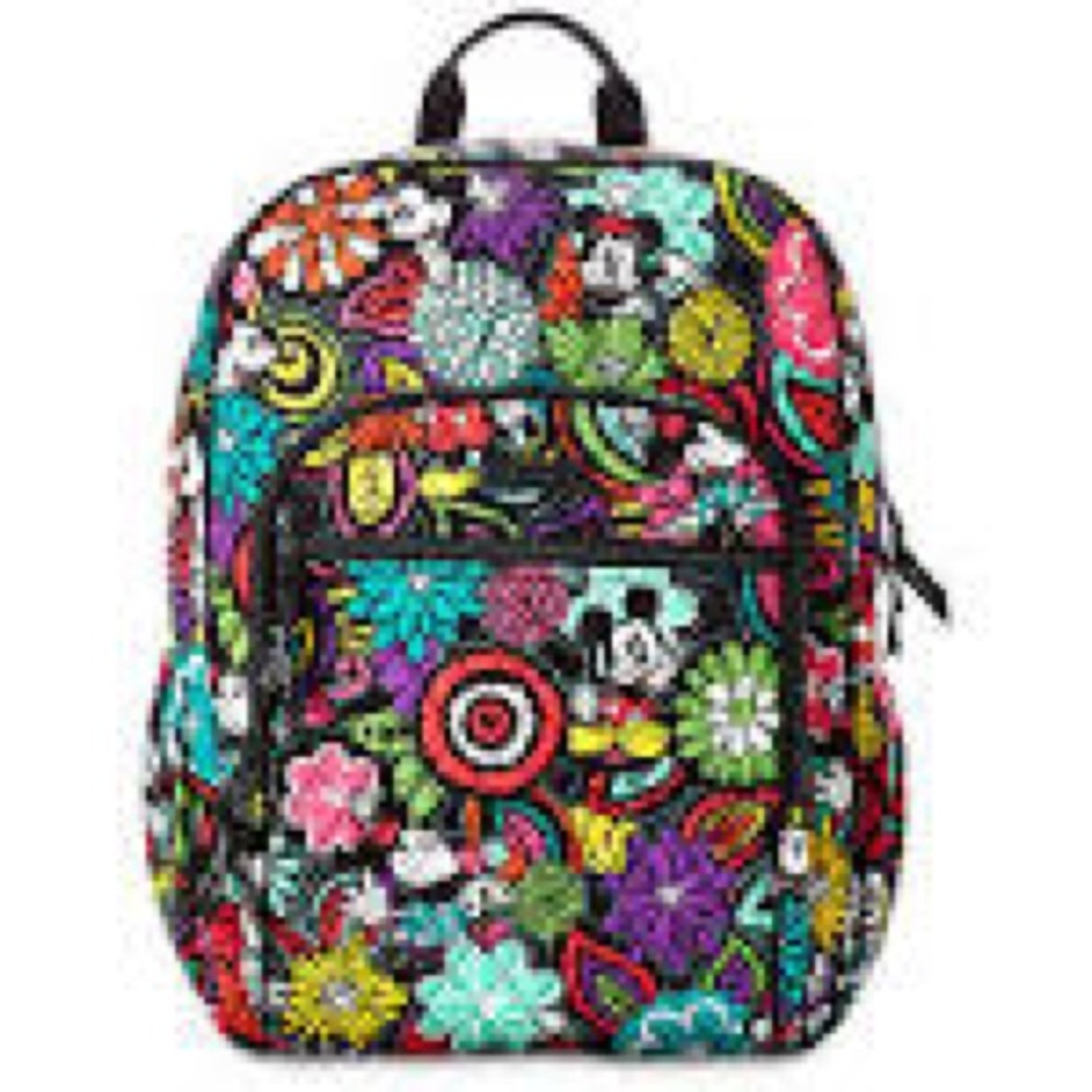 LIMITED EDITION! Vera Bradley Mickey Mouse and Minnie Mouse backpack ❤️🖤